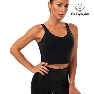 Lavento Longline Tank Top with Built in Bra Size 8